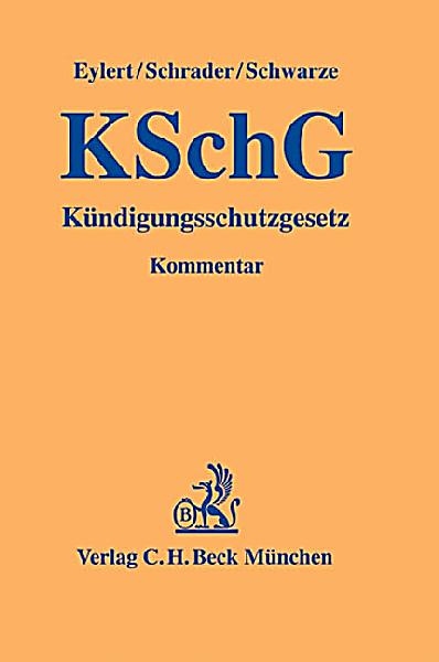 KSchG, Kündigungsschutzgesetz, Kommentar Buch Portofrei Bestellen