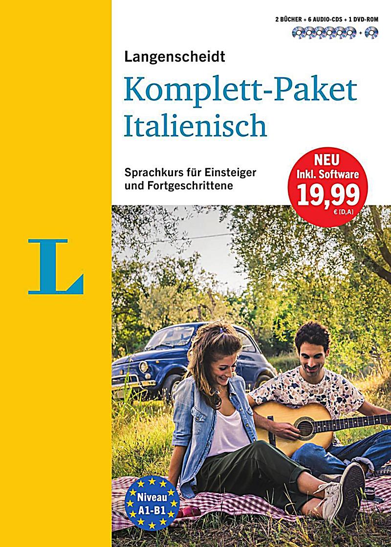 langenscheidt komplett paket italienisch 2 b 252 cher 6 audio cds 1 dvd rom mp3 buch langenscheidt komplett paket italienisch 2 b 252 cher 6 audio cds 1 dvd rom mp3 buch