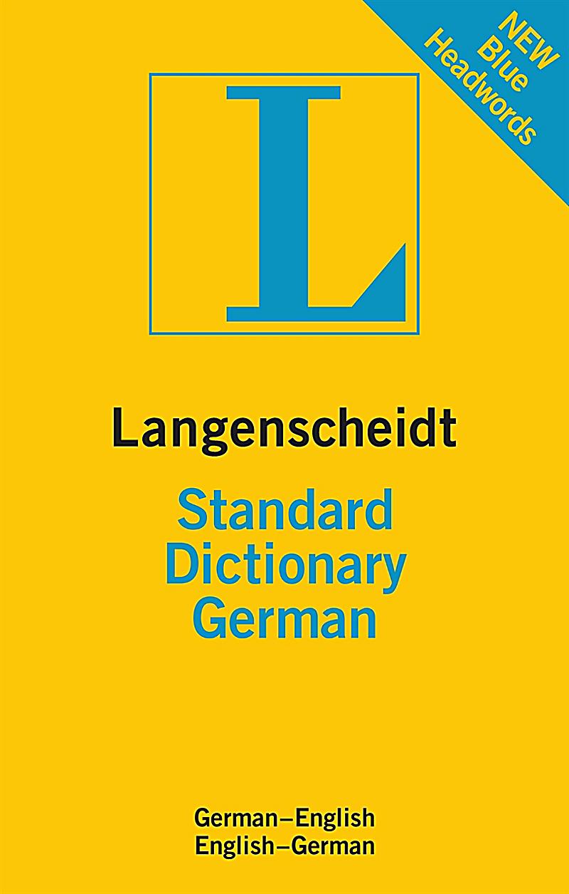 Langenscheidt Standard Dictionary German Buch portofrei bestellen