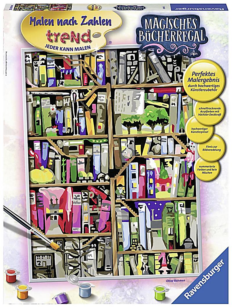 Magisches Bücherregal Malen nach Zahlen Serie Premium | weltbild.de