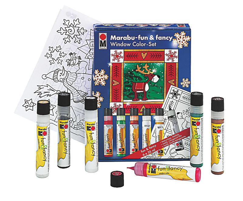 Marabu Window Color Set Weihnachten bestellen Weltbild.de