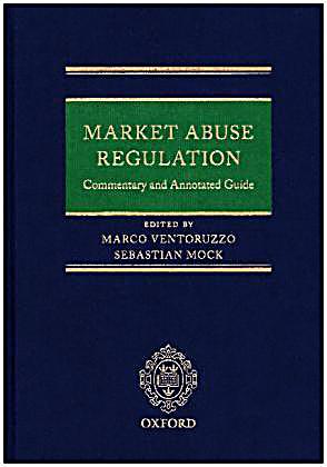 Market Abuse Regulation Buch