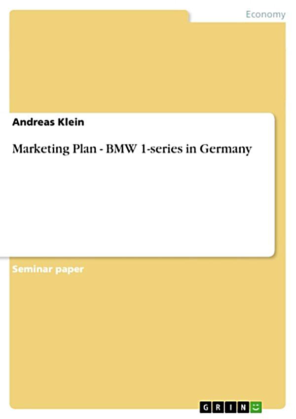 Marketing plan of bmw #1