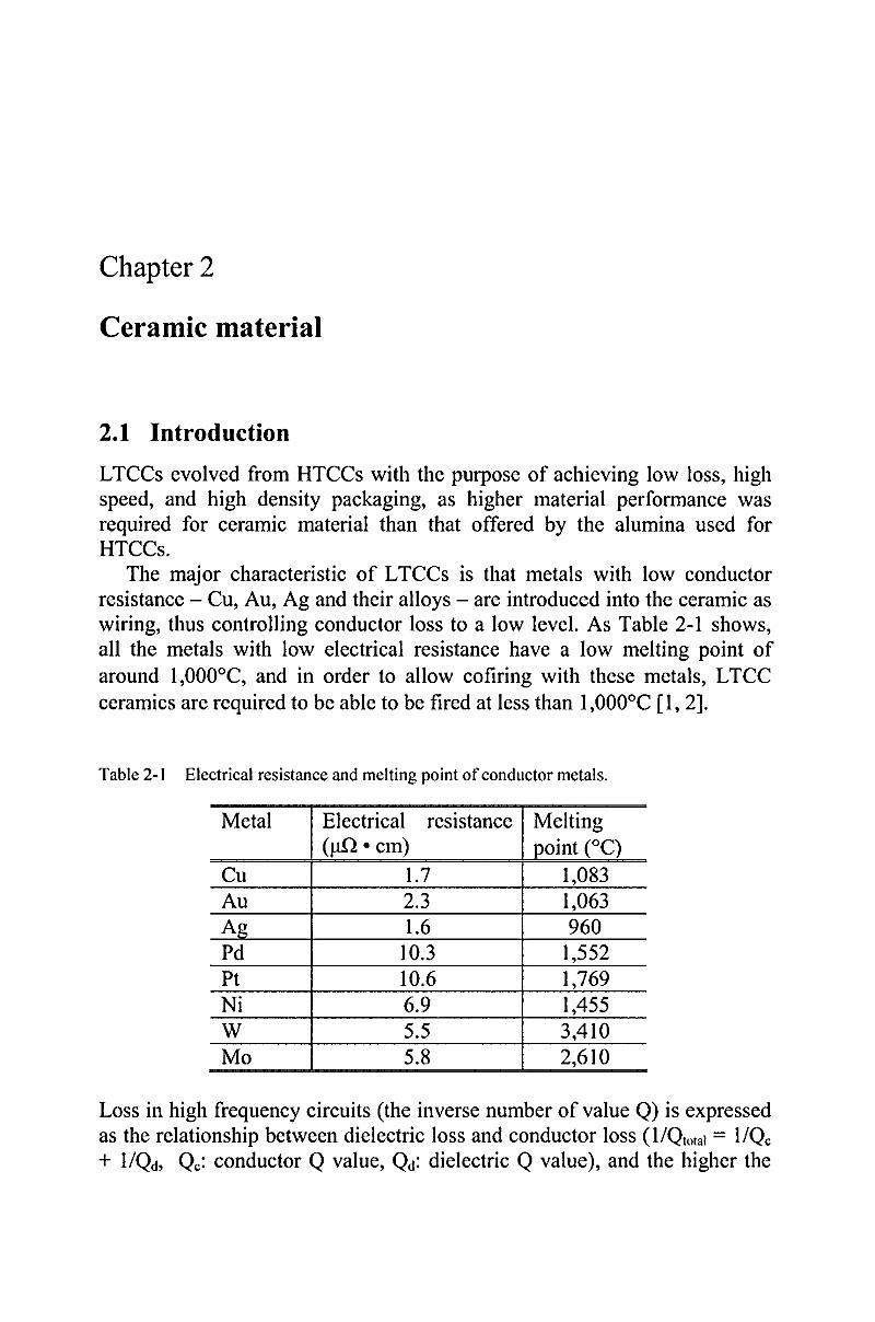 Multilayered Low Temperature Cofired Ceramics Ltcc