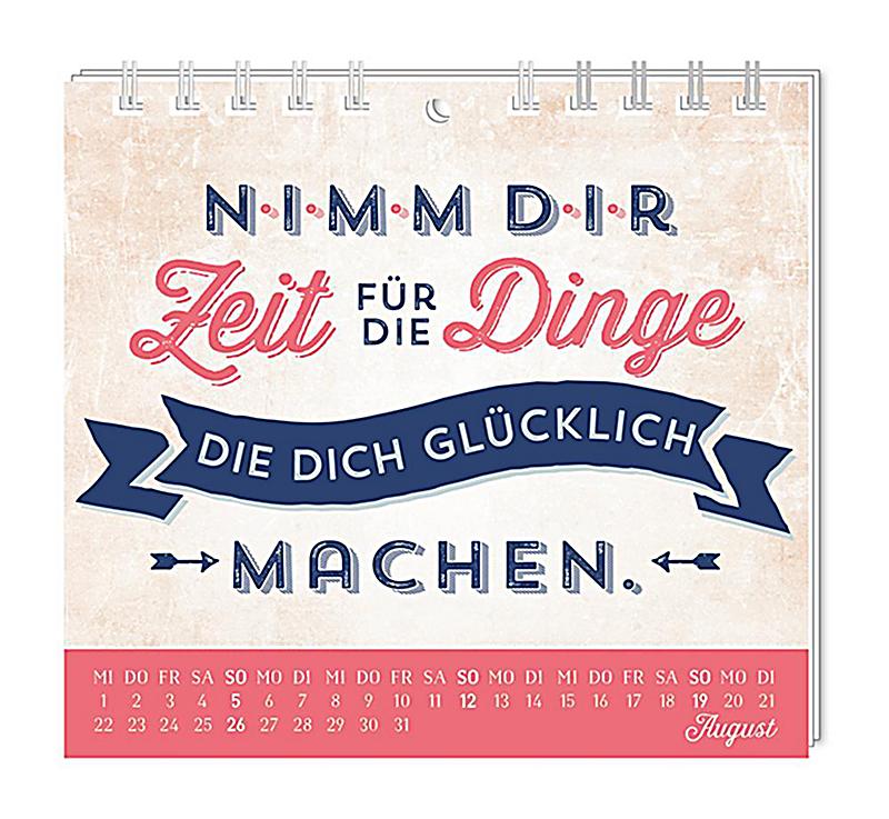Nimm dir Zeit 2018 - Kalender günstig bei Weltbild.at ...