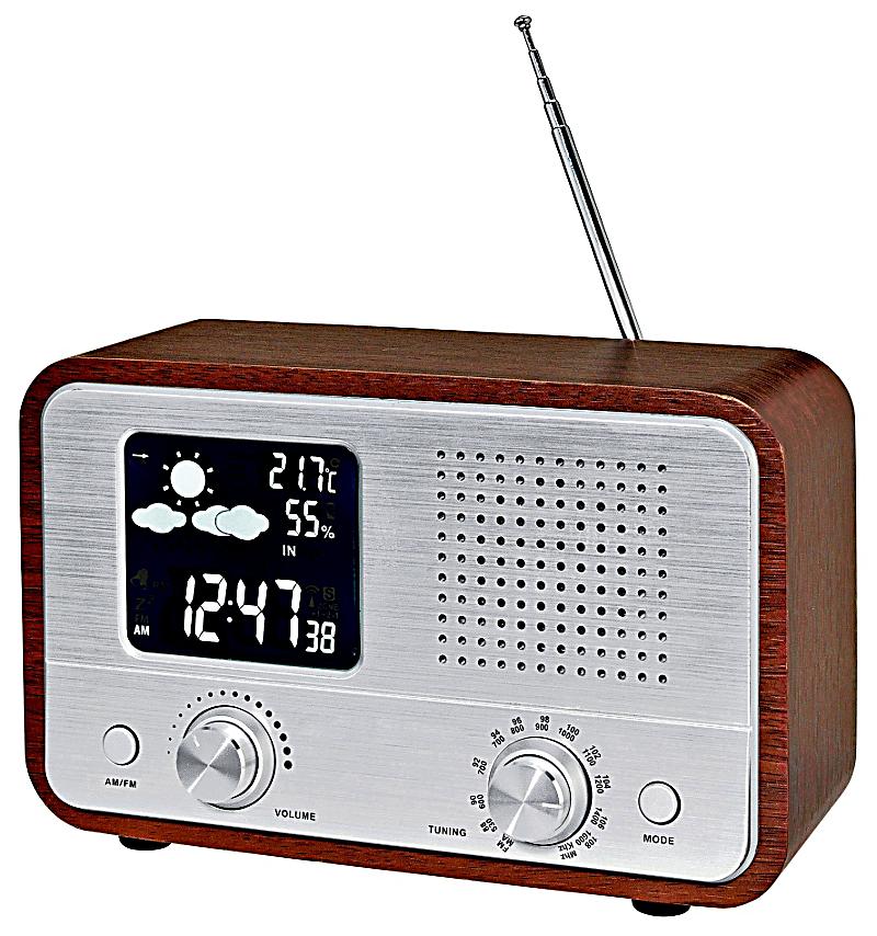 wetterstation mit integriertem radio