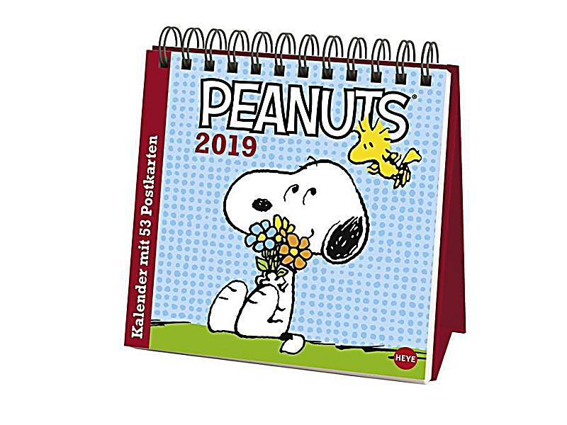 Peanuts AufstellPostkartenkalender Kalender 2019 PDF