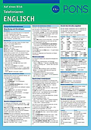 pons auf einen blick telefonieren englisch buch weltbild ch pons auf einen blick telefonieren englisch buch weltbild ch