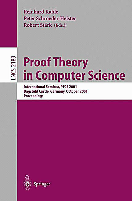 Proof Theory in Computer Science Buch portofrei bei ...