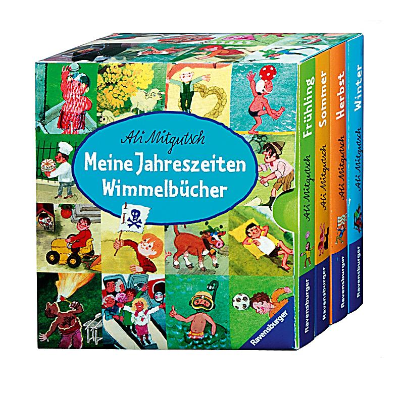 Ravensburger Ali Mitgutsch Meine Jahreszeiten WimmelbÃ¼cher