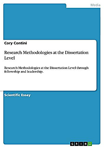 Dissertation research methodologies