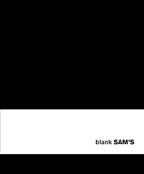 SAM's Notebook E Blank Black
