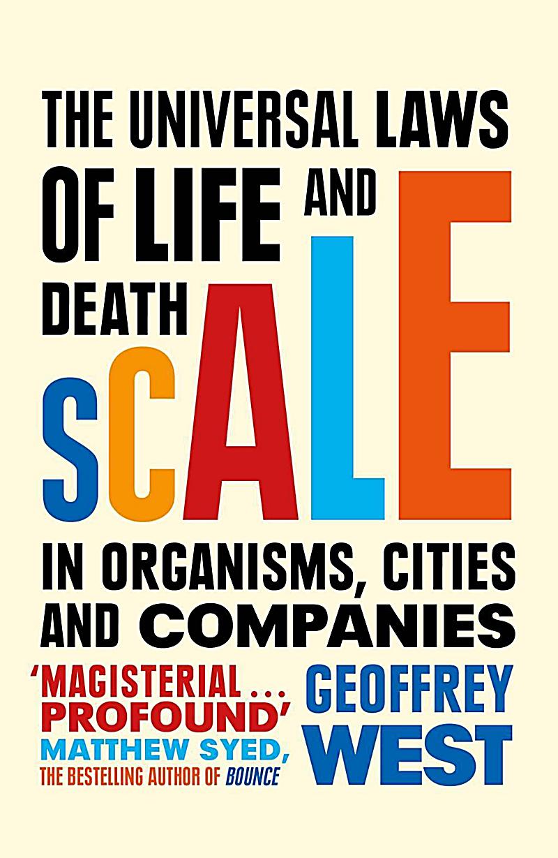 Scale Buch von Geoffrey West jetzt bei Weltbild.ch bestellen