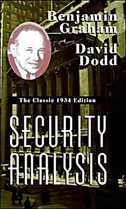 security analysis by benjamin graham and david dodd pdf