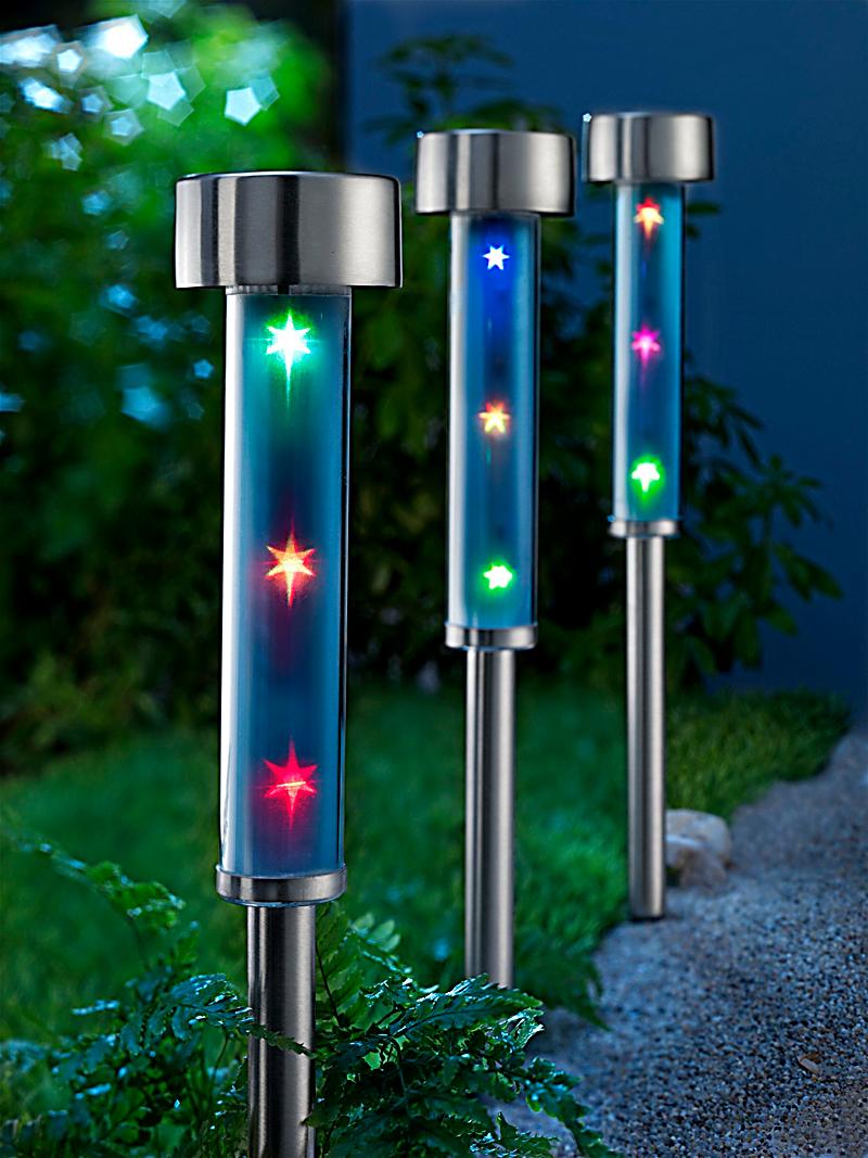 SolarGartenstecker Stars, 3er Set bestellen Weltbild.de