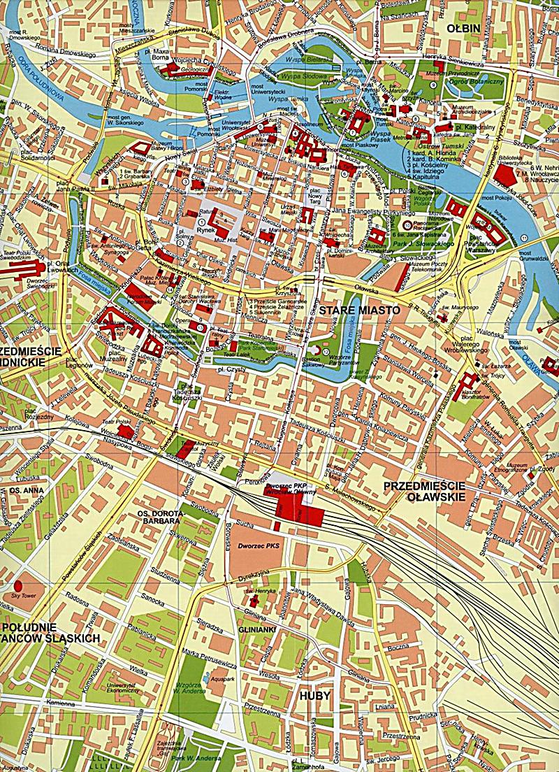 Stadtplan Breslau 1932 Wroclaw heute dzisiaj Buch - Weltbild.de