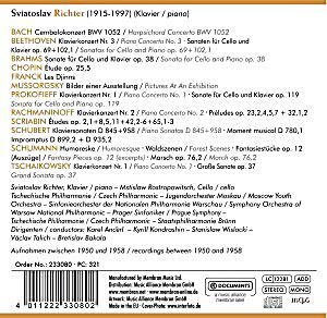 Rachmaninoff Sviatoslav Richter Richter Plays Rachmaninov Piano Concerto No 2 In C Minor Op 18 Rachmaninoff Sviatoslav Richter Richter Plays Rachmaninov Piano Concerto No 2 In C Minor Op 18