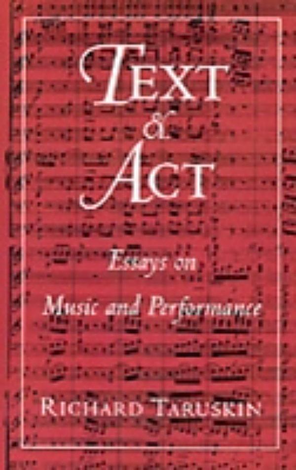 Essays on music