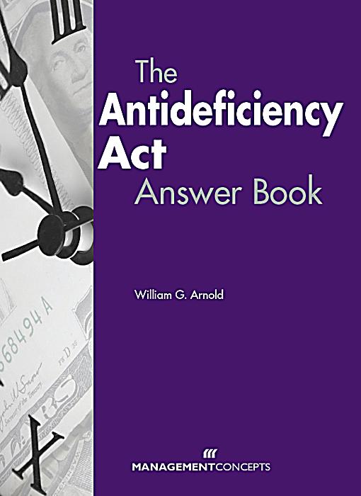 The Antideficiency Act Answer Book Ebook Jetzt Bei Weltbild At