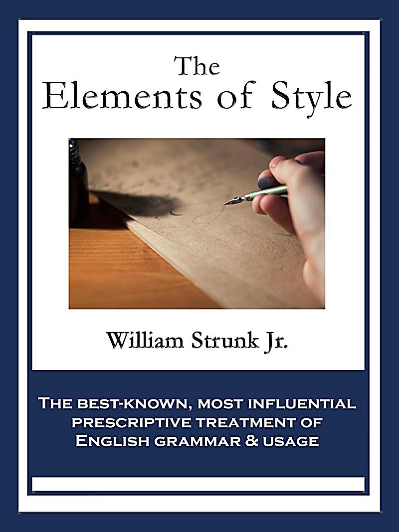 the elements of style by william strunk pdf