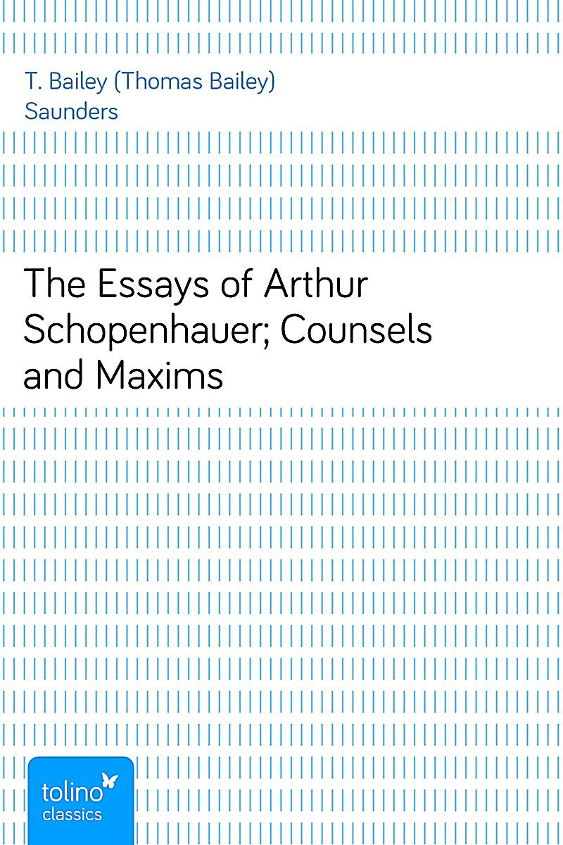 collected essays of arthur schopenhauer Collected essays of arthur schopenhauer (unabridged start publishing llc) ebook: arthur schopenhauer: amazoncouk: kindle store. collected essays of arthur schopenhauer Collected essays of arthur schopenhauer (unabridged start publishing llc) ebook: arthur schopenhauer: amazoncouk: kindle store.