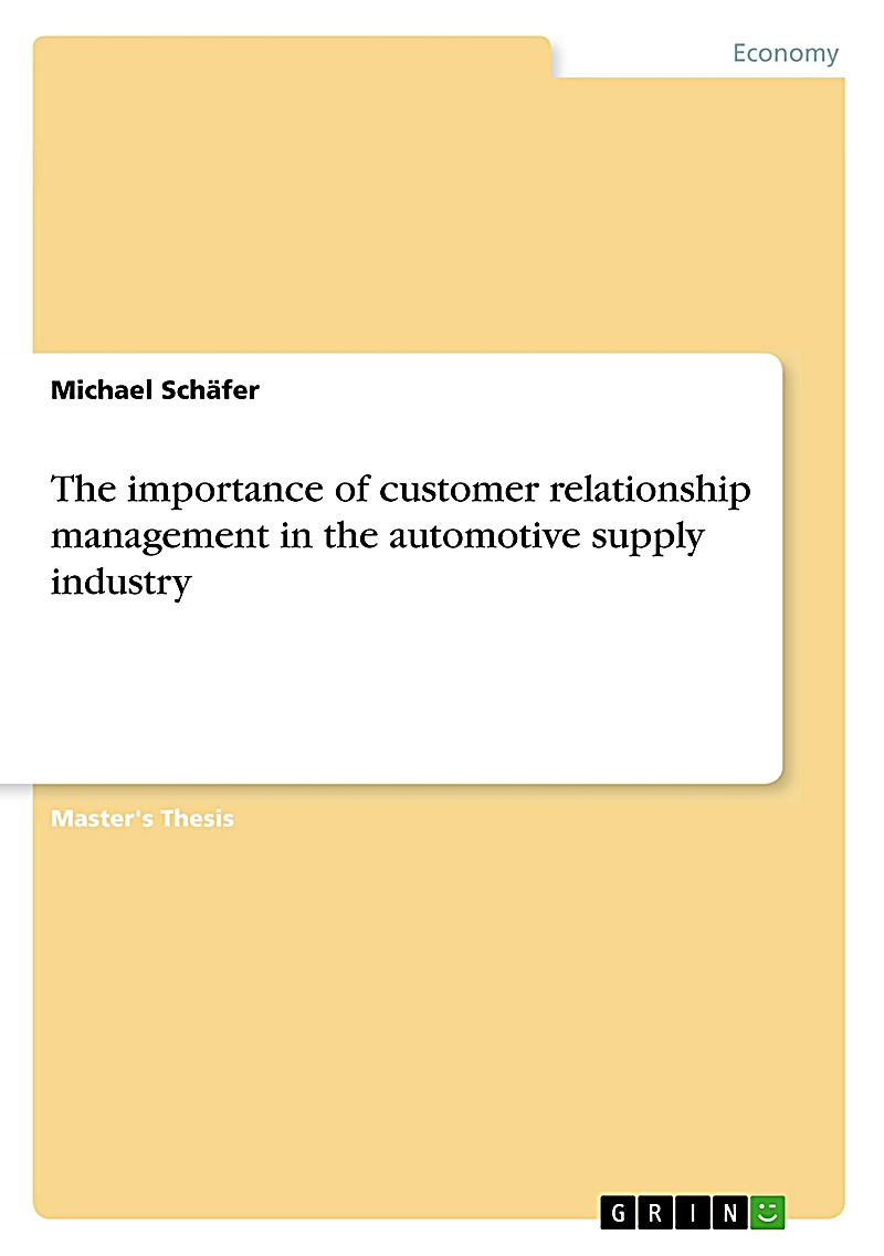 customer relationship management in automobile industry customer relationship management in automobile industry