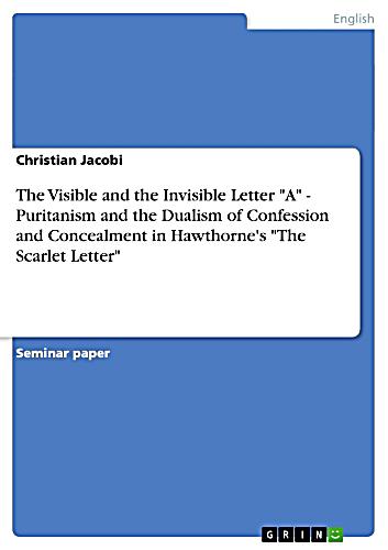 American Puritanism In Scarlet Letter American Puritanism In Scarlet Letter