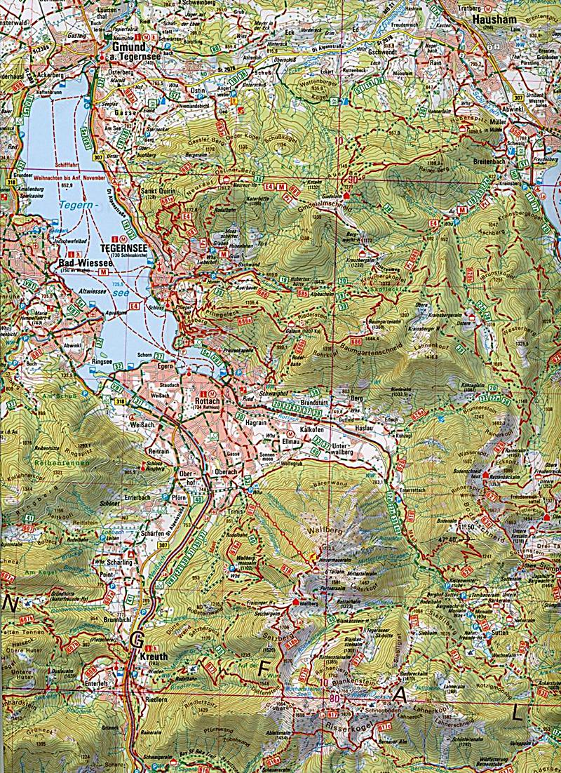 Topographische Karte Bayern Mangfallgebirge Buch - Weltbild.ch