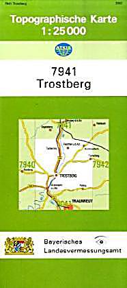 Topographische Karte Bayern Trostberg Buch - Weltbild.de