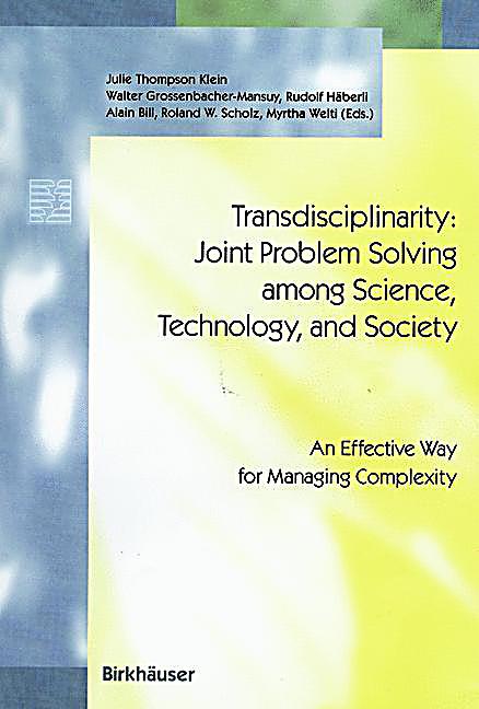 Transdisciplinarity Joint Problem Solving Among Science