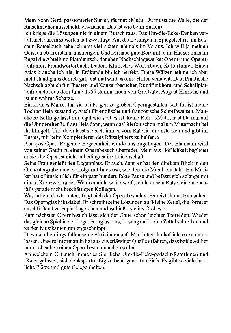Um die Ecke gedacht Buch von Eckstein bei Weltbild.de bestellen