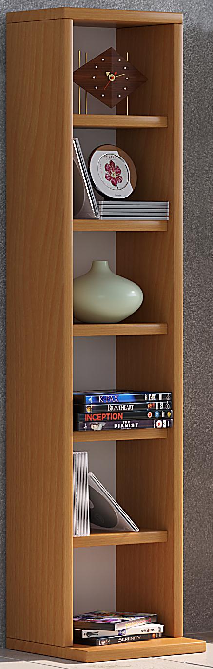 VCM Regal DVD CD Rack Möbel Aufbewahrung Holzregal Standregal Möbel