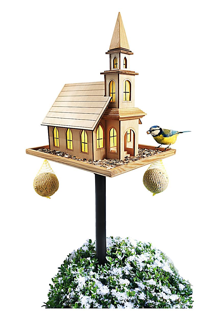 Vogelhaus Kirche mit Solar jetzt bei Weltbild.de bestellen
