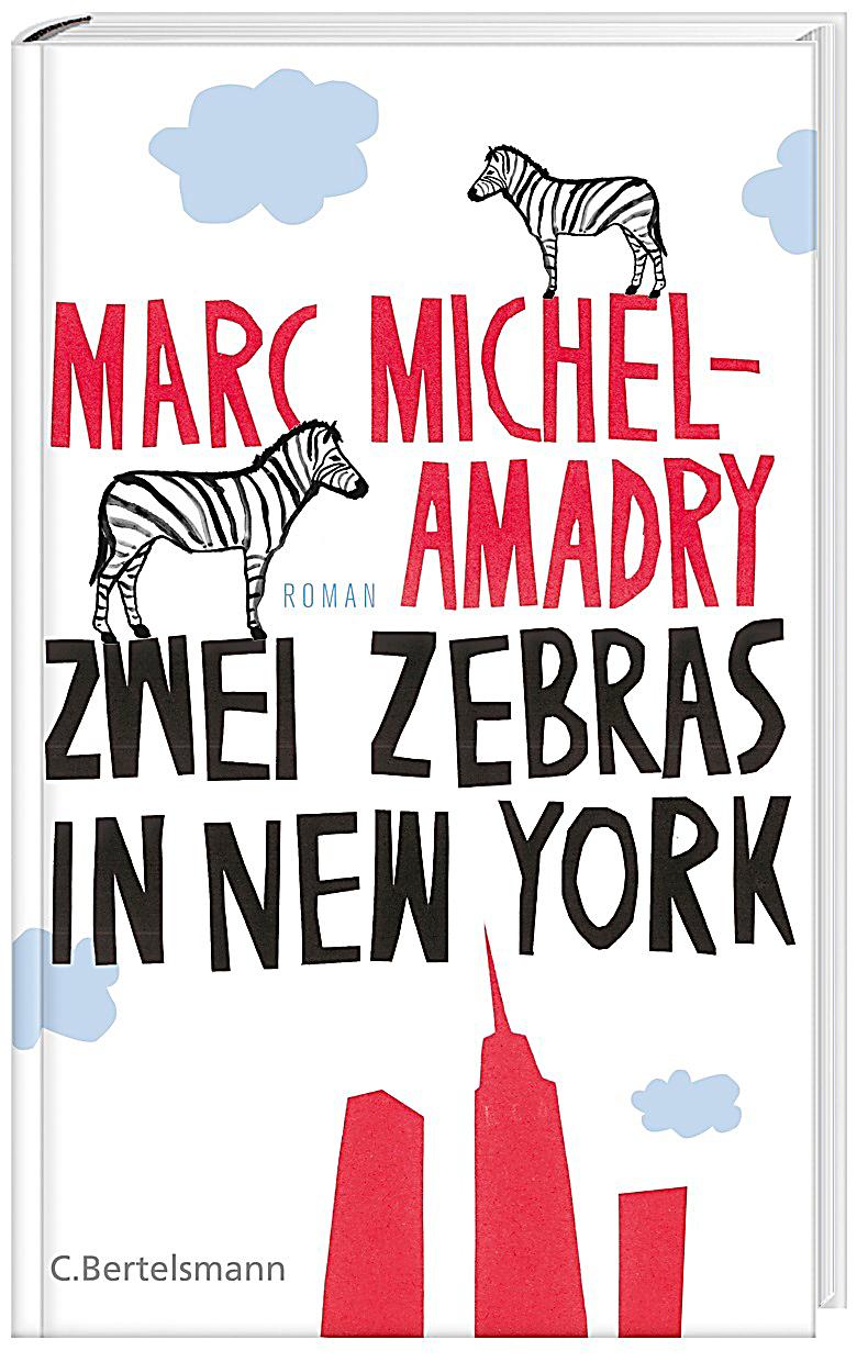 Zwei Zebras in New York - Marc Michel-Amadry