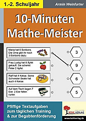 10-Minuten-Mathe-Meister, 1./2. Schulahr. Armin Weinfurter, - Buch - Armin Weinfurter,
