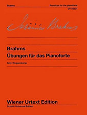 51 Übungen für das Pianoforte WoO 6, Klavier. Johannes Brahms, - Buch - Johannes Brahms,