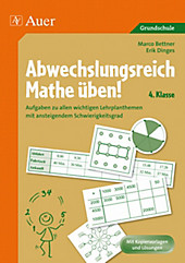 Abwechslungsreich Mathe üben, 4. Klasse. Erik Dinges, Marco Bettner, - Buch - Erik Dinges, Marco Bettner,