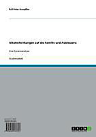 Alkoholwirkungen auf die Familie und Adoleszenz - eBook - Ralf-Peter Nungäßer,