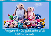 Amigurumi - Die gehäkelte Welt Freunde (Wandkalender 2020 DIN A3 quer) - Kalender - Sven Sommer,