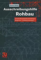 Ausschreibungshilfe Rohbau. Martin Mittag, - Buch - Martin Mittag,
