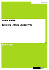 Baskische Sprache und Literatur - eBook - Natalie Schilling,
