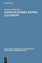 Bibliotheca scriptorum Graecorum et Romanorum Teubneriana: Adnotationes super Lucanum - eBook