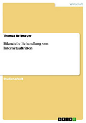 Bilanzielle Behandlung von Internetauftritten - eBook - Thomas Reitmayer,