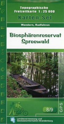 Biosphärenreservat Spreewald 1 : 25 000 Karten-Set.  - Buch