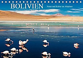 Bolivien - Natur und Kultur im Altiplano (Tischkalender 2021 DIN A5 quer) - Kalender - Harry Müller,