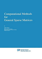 Computational Methods for General Sparse Matrices. Z. Zlatev, - Buch - Z. Zlatev,