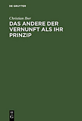 Das Andere der Vernunft als ihr Prinzip - eBook - Christian Iber,