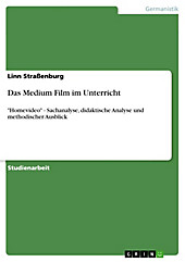 Das Medium Film im Unterricht - eBook - Linn Straßenburg,