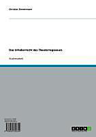 Das Urheberrecht des Theaterregisseurs - eBook - Christian Zimmermann,