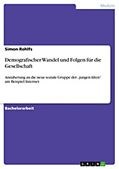 Demografischer Wandel und Folgen für die Gesellschaft - eBook - Simon Rohlfs,